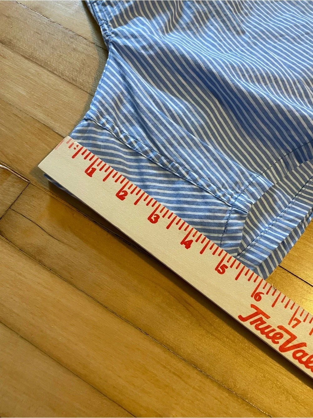 POLO RALPH LAUREN Boxer Shorts Blue White Stripe Sleep Loungewear Unisex Small